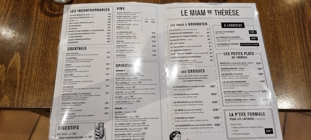 Thérèse a du goût - Menu Image 2